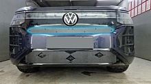 Зимняя заглушка радиатора на стяжке верх для Volkswagen Teramont II (China Market)