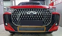 Зимняя заглушка радиатора к съемной сетке низ для Chery Tiggo 7L I